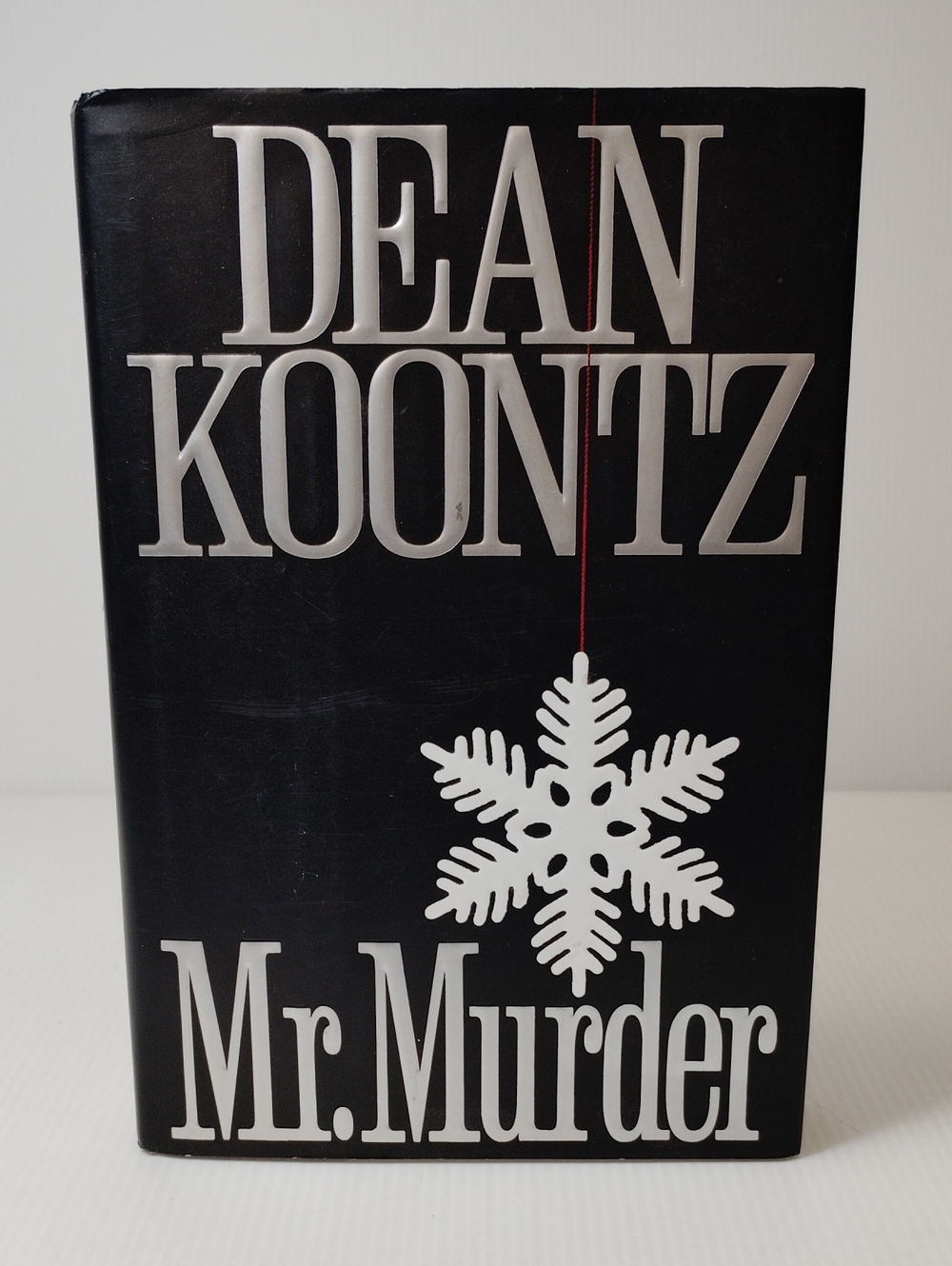 4 For $12 Dean Koontz "Mr. Murder" Hardcover - Black & White Cover
